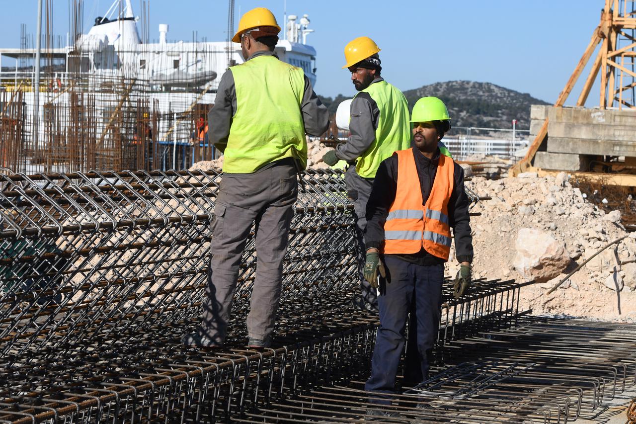 Šibenik: Radovi na putni?kom terminalu gat Vrulje