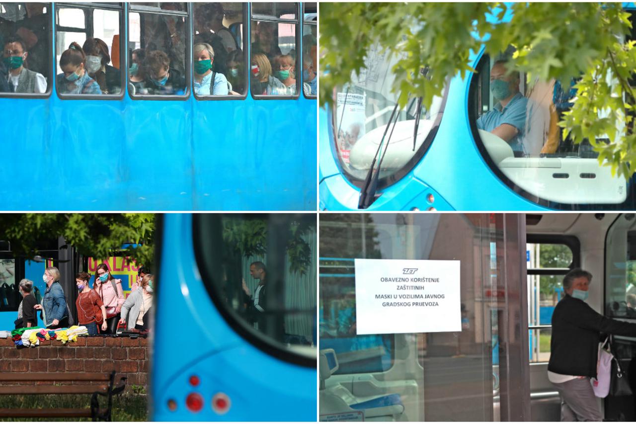 Maske u javnom prijevozu