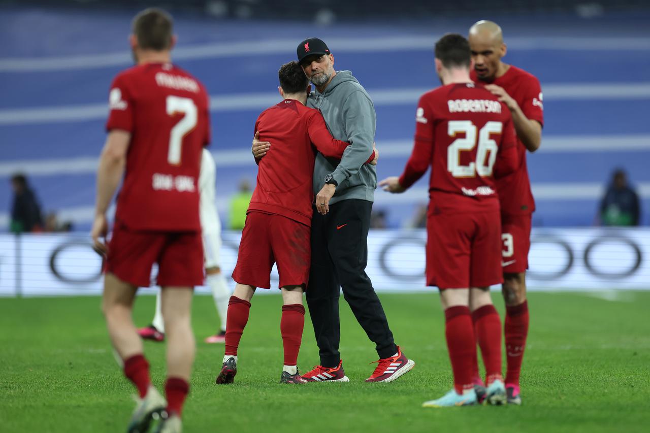 Real Madrid v Liverpool - UEFA Champions League - Round of Sixteen - Second Leg - Santiago Bernabeu Stadium