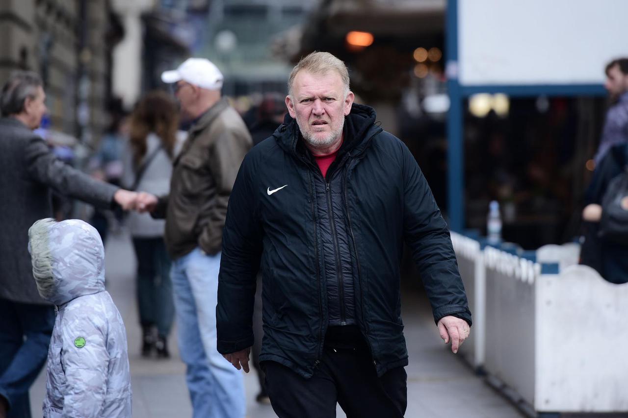 Zagreb: Nogometna legenda, Robert Prosinečki, u šetnji centrom grada