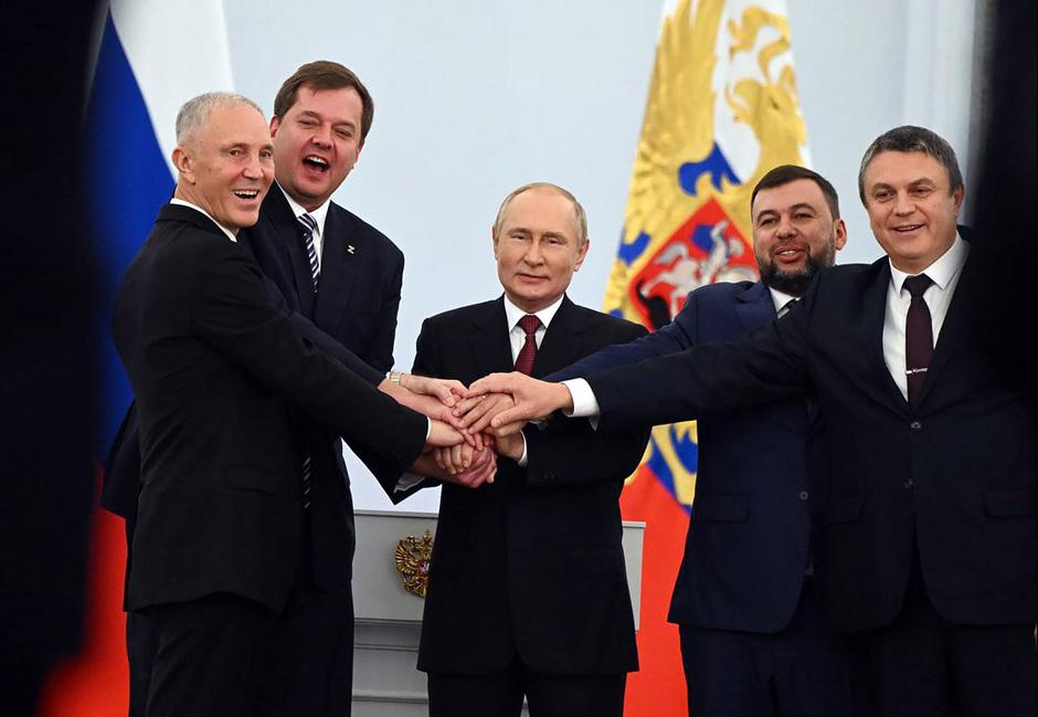 President Putin Announces Official Russian Annexation of Four Ukraine Regions