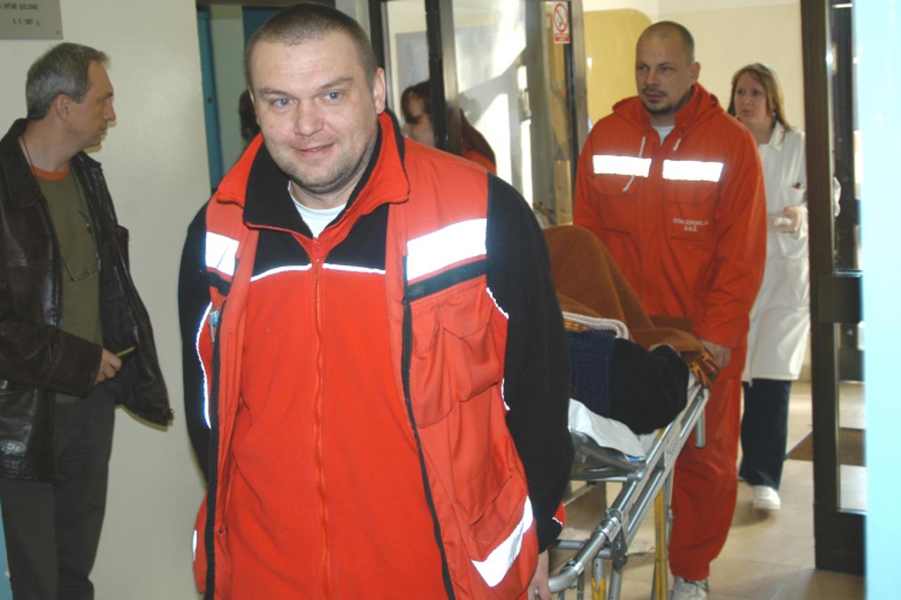 \'12.03.2010., Bjelovar - Detalj hitne pomoci  Photo: Damir Spehar/PIXSELL\'