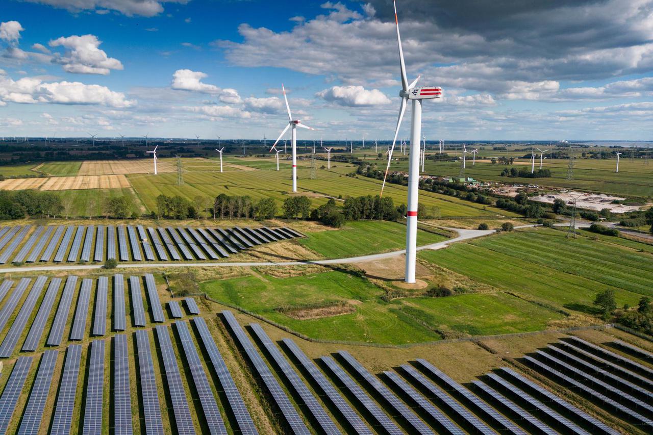 Solar energy and wind energy