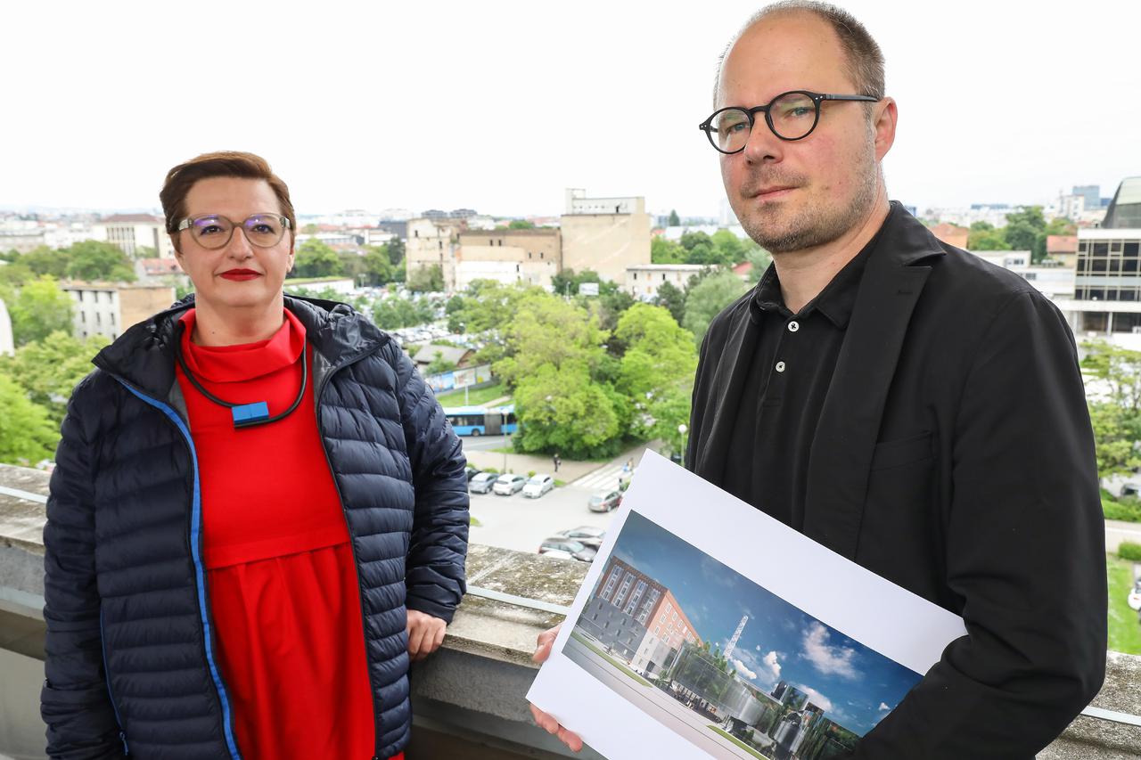 Zagreb: Emina Višnić i Luka Korlaet predstavili su projekt "Paromlin"