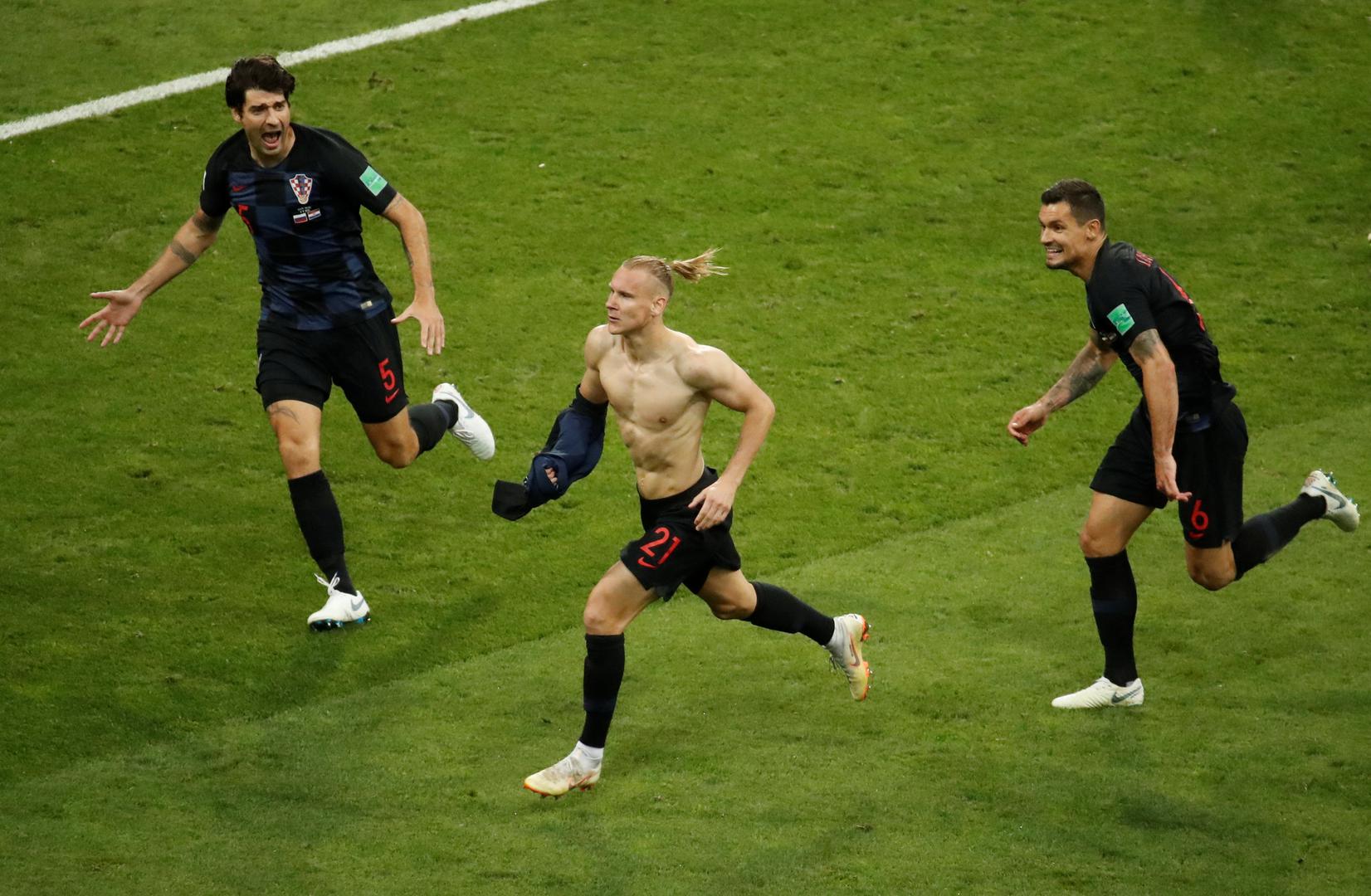 Domagoj Vida u 101. minuti zabio je za erupciju oduševljenja u Hrvatskoj i vodstvo 2:1 protiv Rusije u četvrtfinalu Svjetskog prvenstva.

