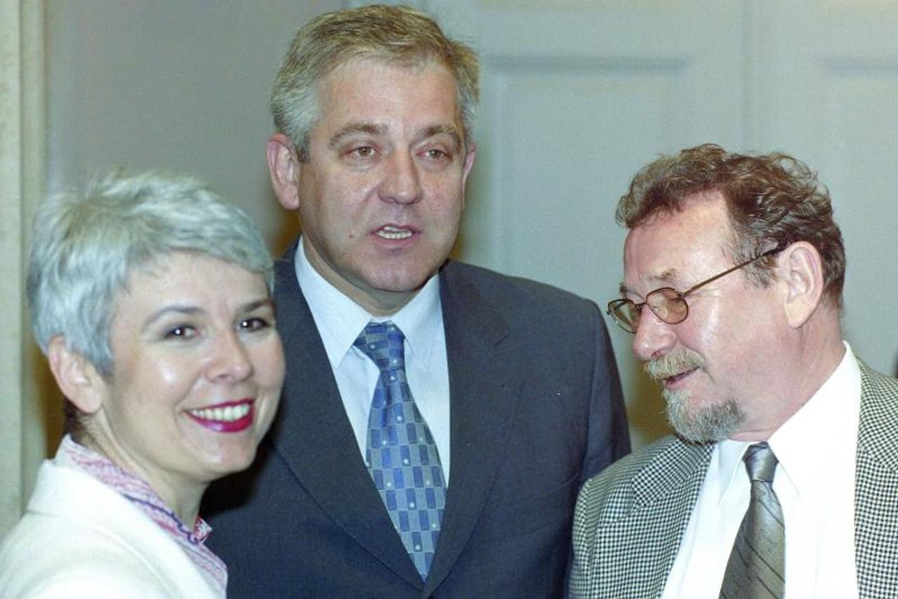 Jadranka Kosor, Ivo Sanader, Ivica Račan