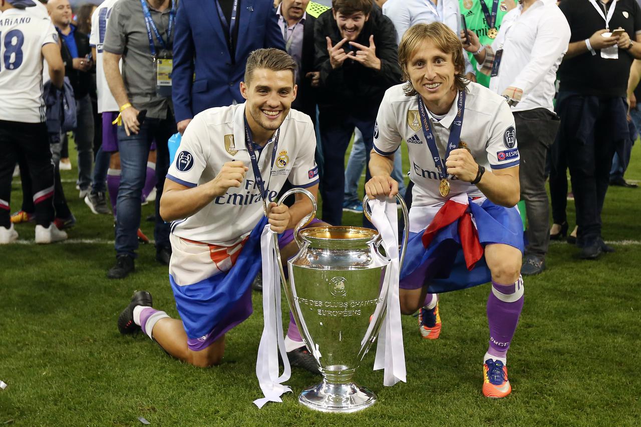 Luka Modrić i Mateo kovačić