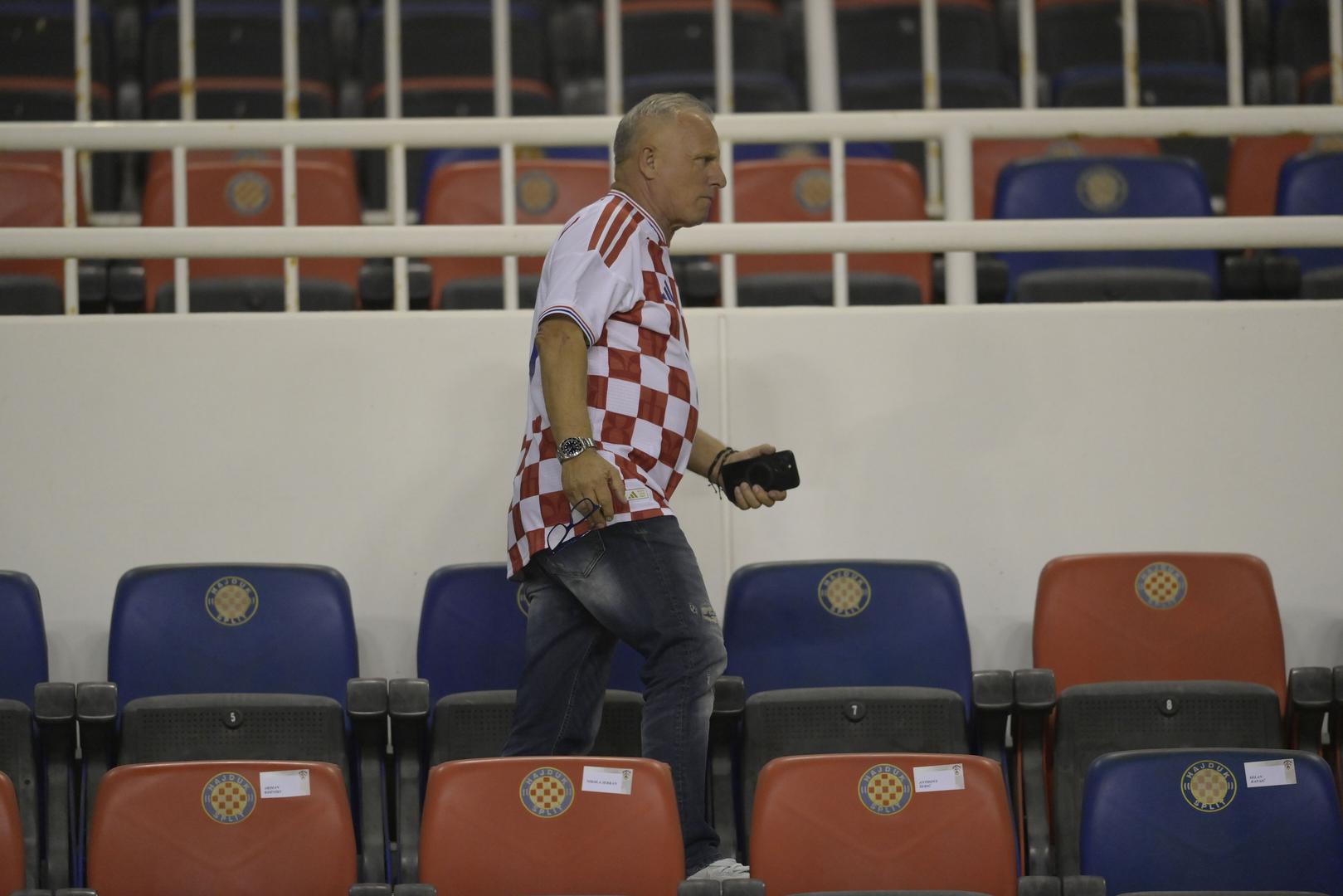 Na stadion je došla njegova obitelj