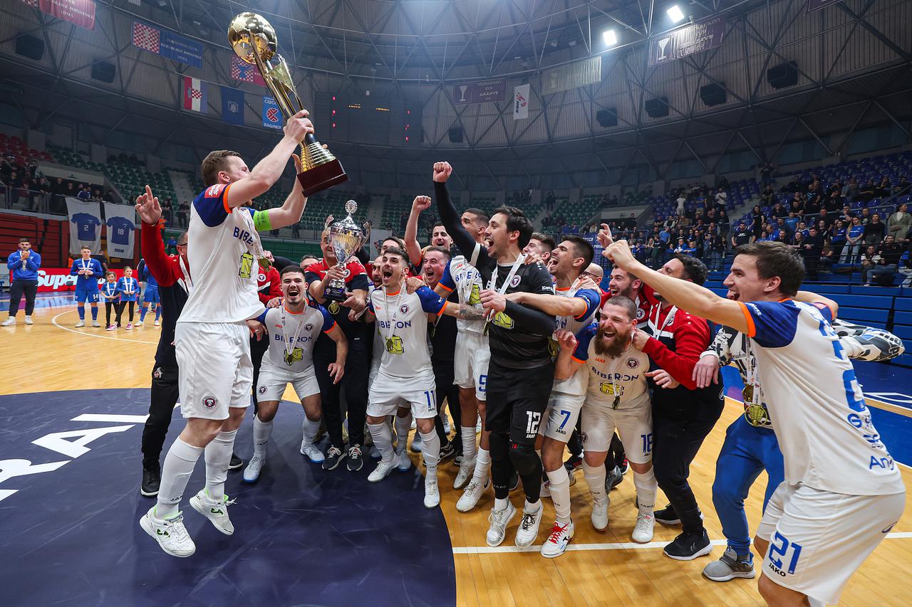 Torcida Biberon svladala Futsal Dinamo u finalu Kupa, osvojila prvi trofej u klupskoj povijesti