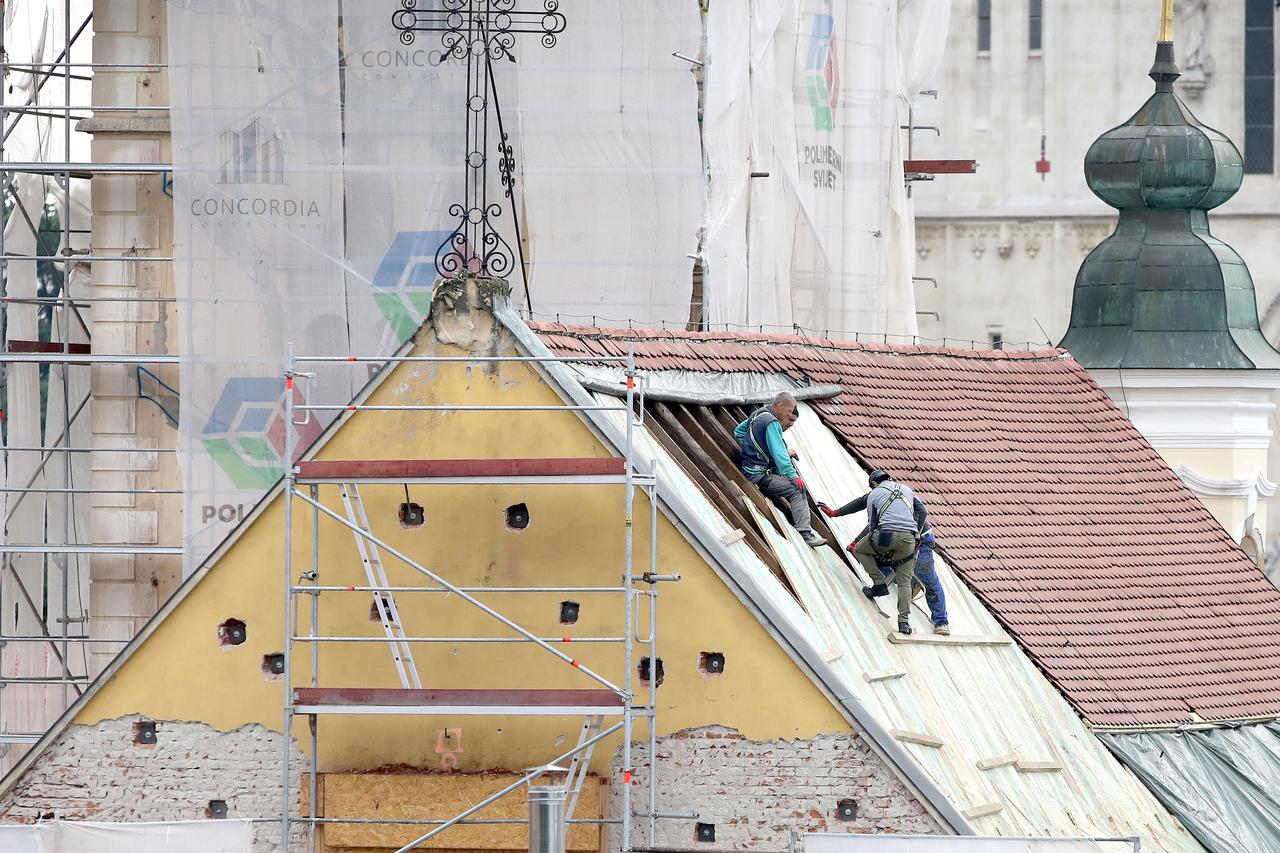 Zagreb: Obnova Crkve svete Marije