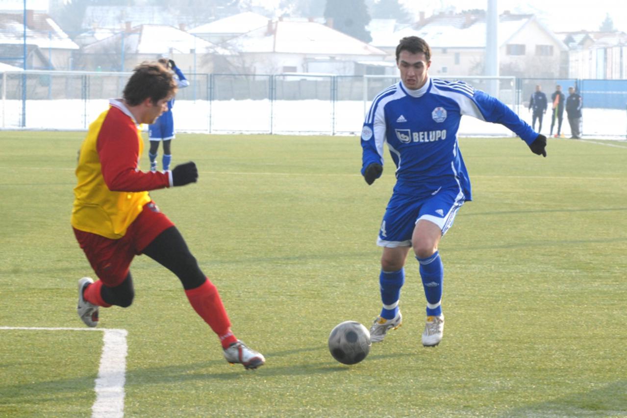 'pod 16. 02. 2010. Koprivnica Elvis Kokalovic nk Slaven Belupo, oporavio se od ozlijede i nastupa protiv Novigrada  Photo: Josip Maljak/PIXSELL'