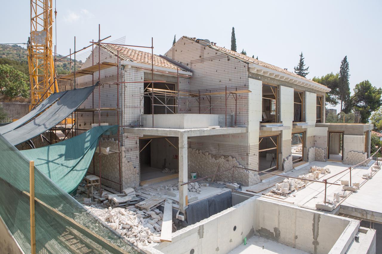 Kuća Slavice Ecclestone u izgradnji