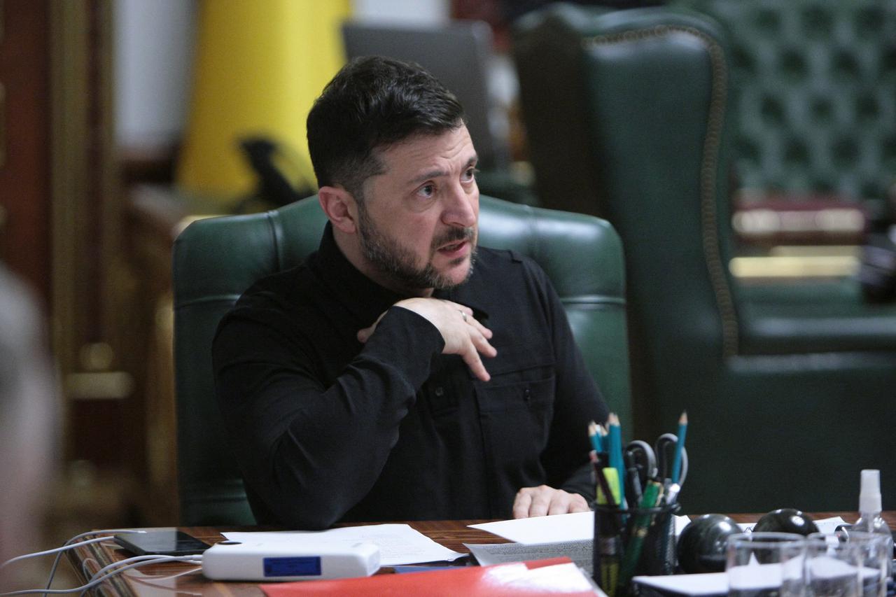 Presser of Ukrainian President Volodymyr Zelenskyy - Kyiv