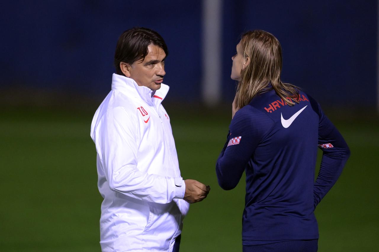 Zagreb: Hrvatska nogometna reprezentacija odradila je trening 