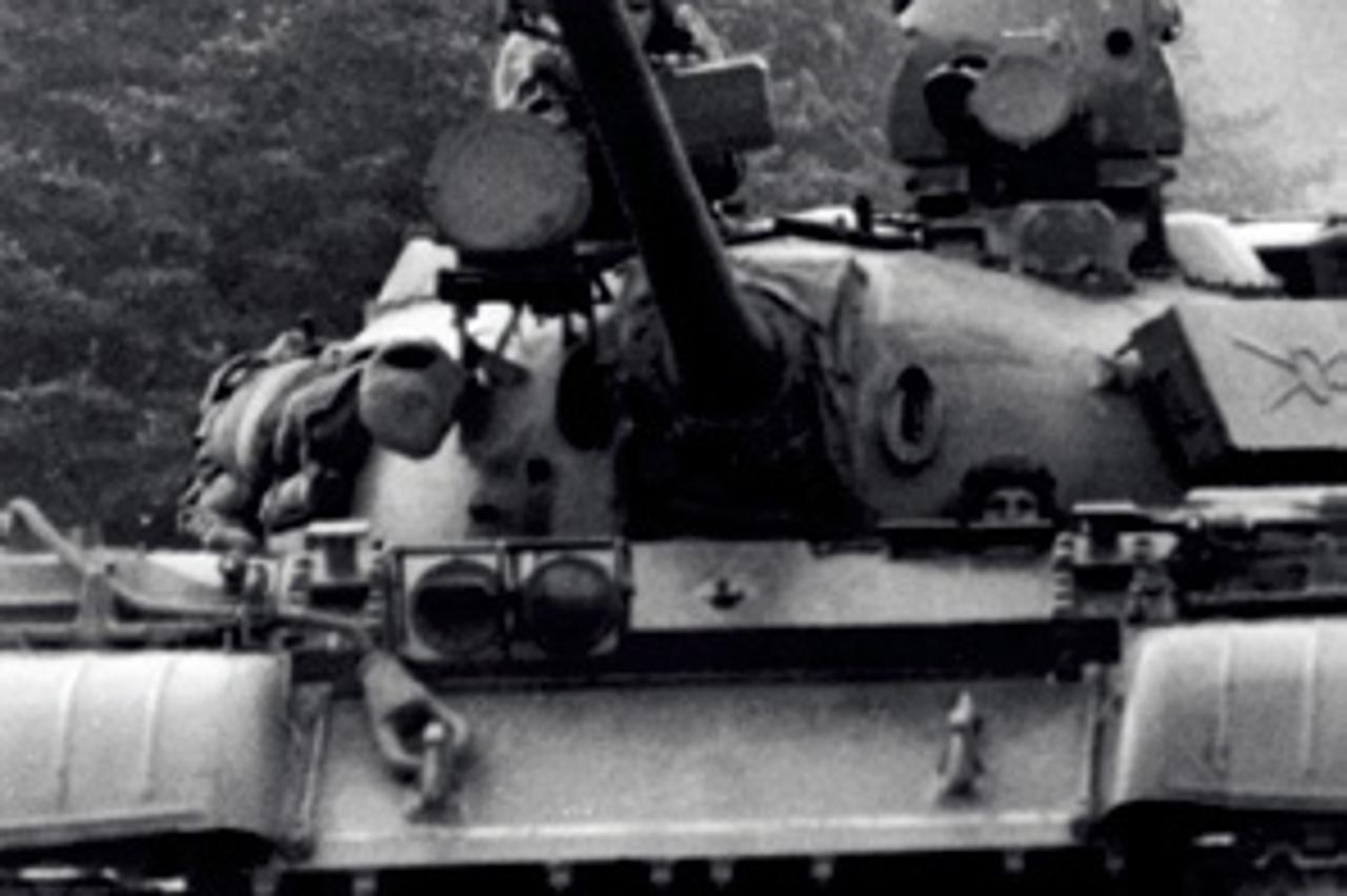 Tenkovi JNA na istočnoslavonskom bojištu