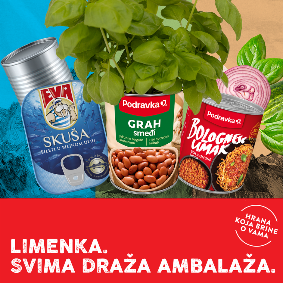 Podravka gotova jela u limenkama