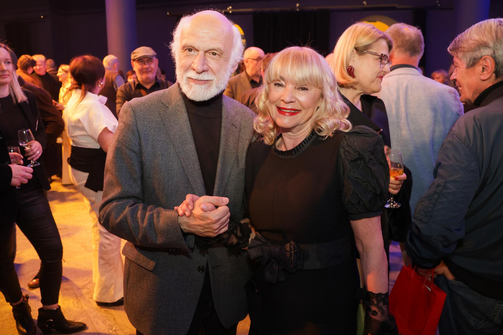 Dimitrije Popović i Anja Šovagović Despot