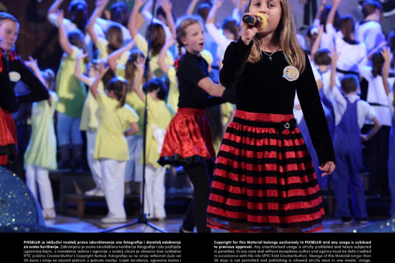 '29.09.2012., Rijeka - U Osnovnoj skoli Viskovo odrzana druga vecer 11 po redu Kvarnerica, djecjeg glazbenog festivala. Photo: Nel Pavletic/PIXSELL'