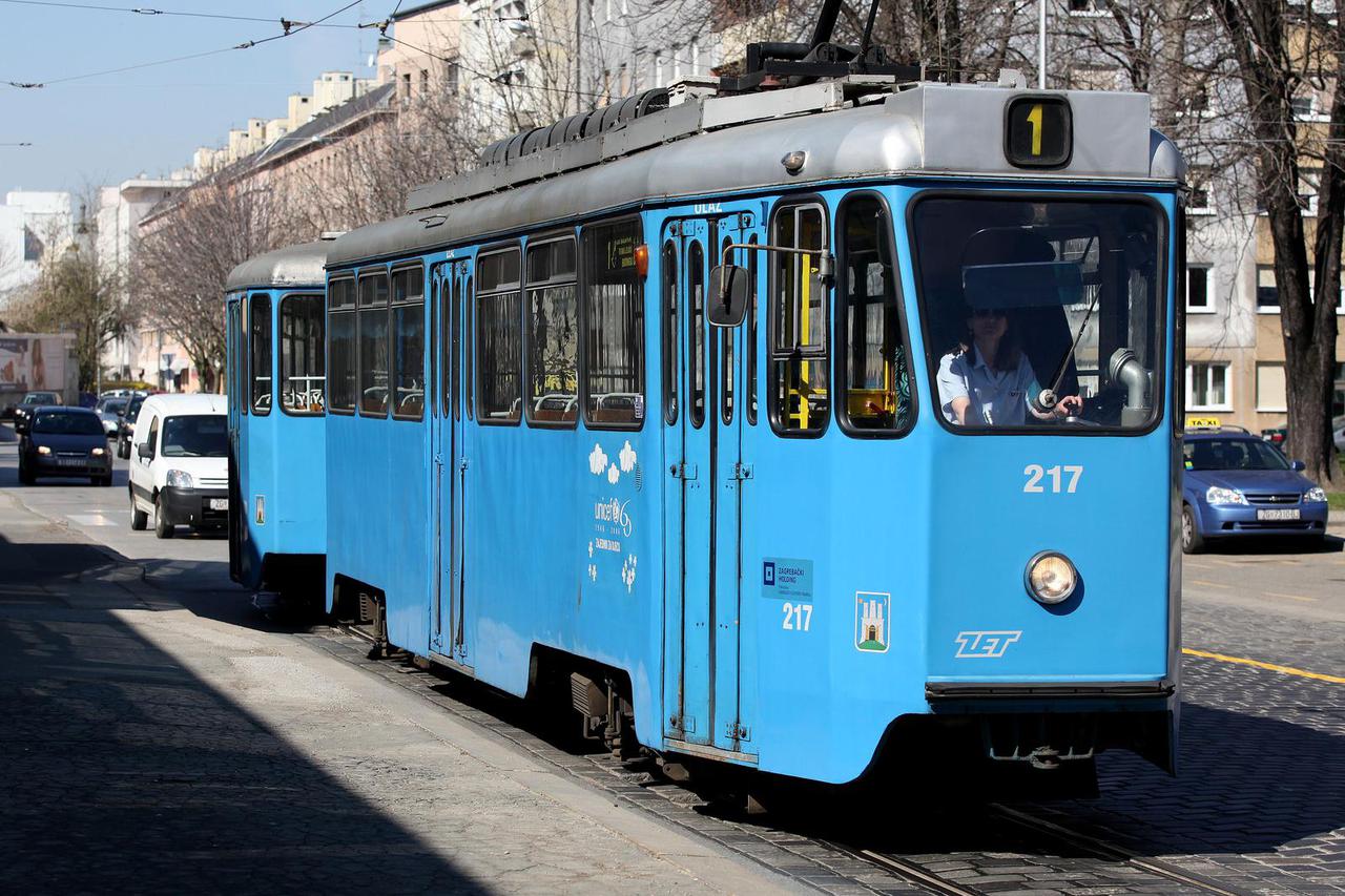 Zagreb: ZET objavio da tramvajska linija broj 1 više ne?e prometovati vikendom