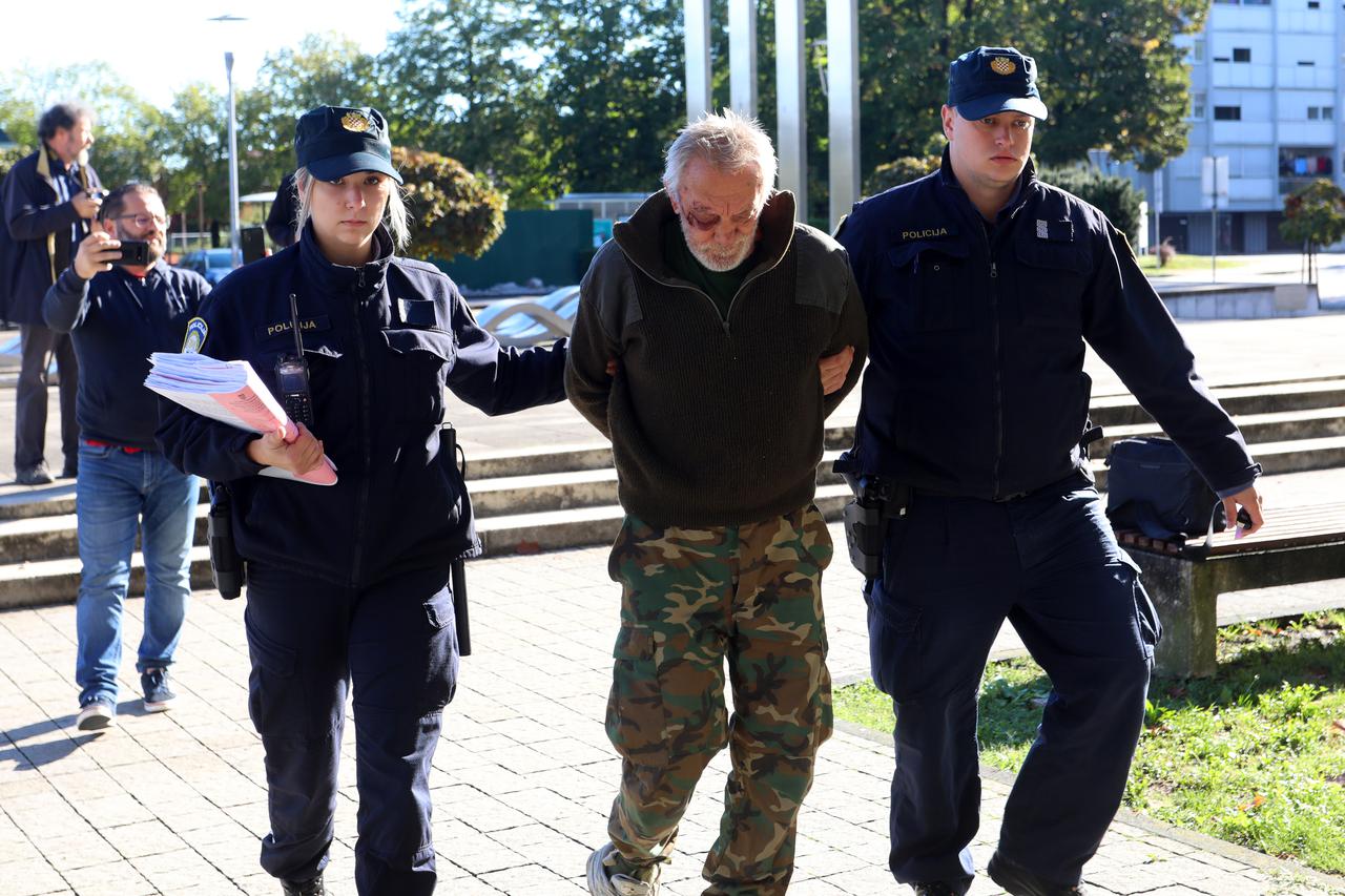 Karlovac: Privođenje osumnjičenog za ubojstvo na Lemić Brdu 
