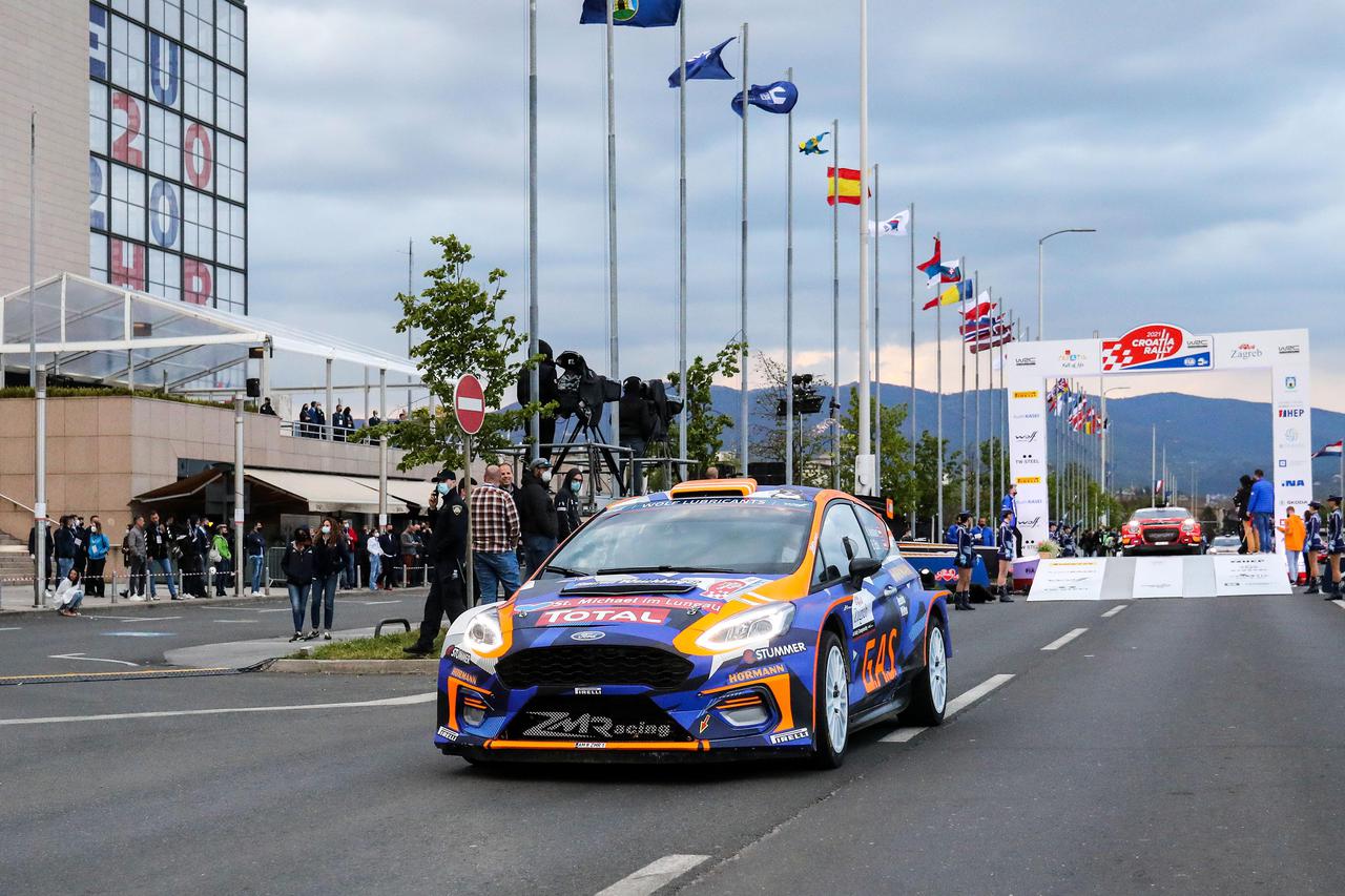 Zagreb: Ceremonijalni start WRC Croatia Rally 2021.