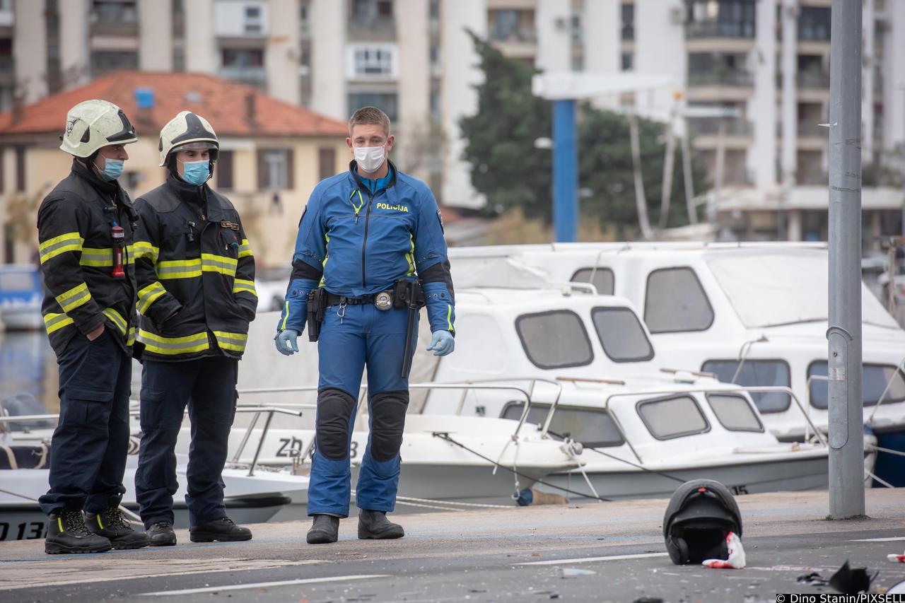 Zadar: U prometnoj nesreći teško ozlijeđen motociklist