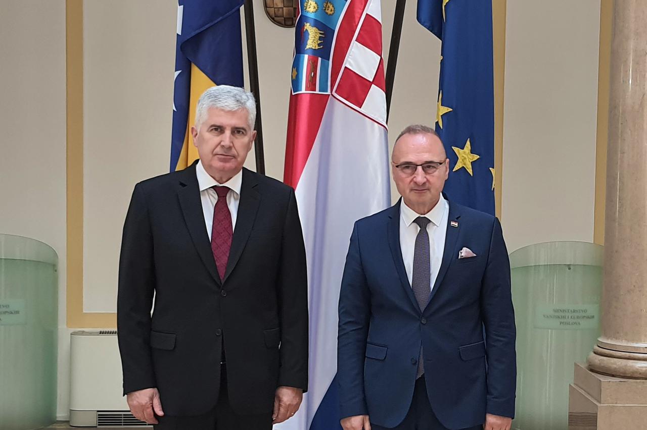 Gordan Grlić Radman susreo se s Draganom Čovićem