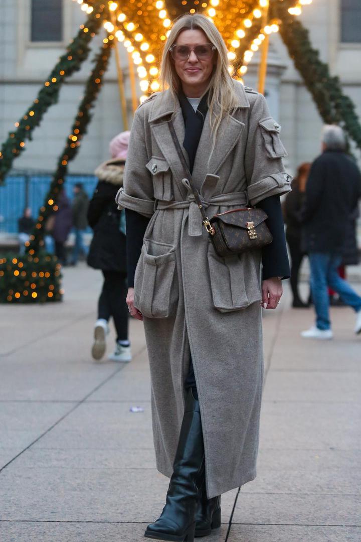 Na Cvjetnom trgu fotoreporteri su pronašli i Andreu Andrassy