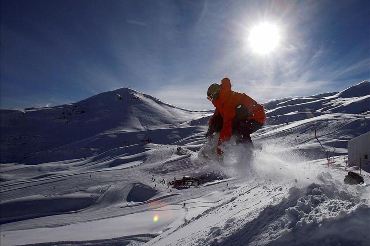 Skijalište u Andama