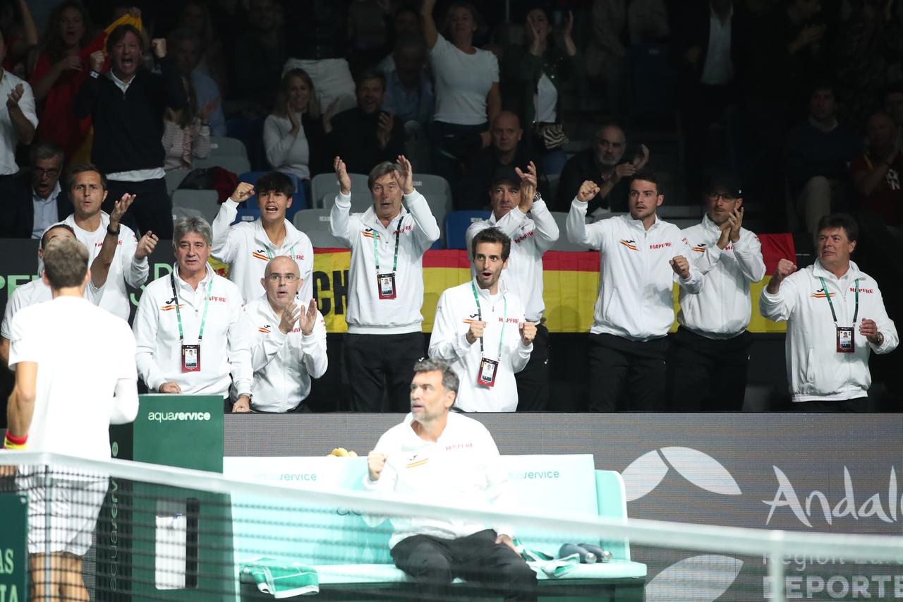 Malaga: Hrvatska protiv Španjolske na Davis Cupu, Marin Čilić - Pablo Carreno Busta