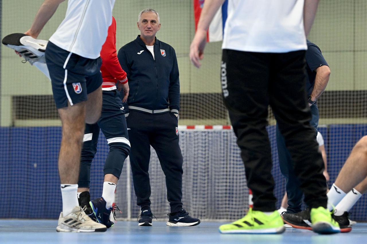 Zagreb: Trening rukometne reprezentacije uoči Europskog prvenstva