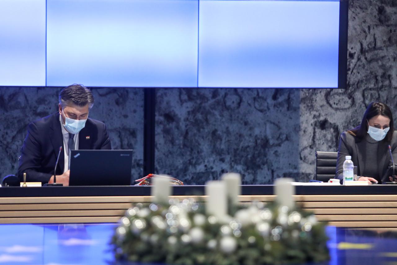 Zagreb: Sjednica Vlade Republike Hrvatske održana u NSK
