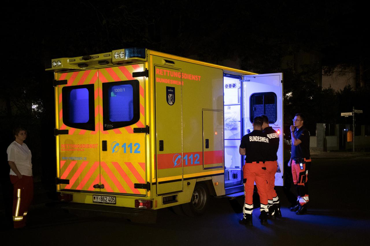 Police operation on suspicion of warfare agents in Berlin