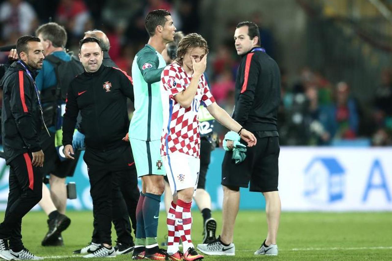 Luka Modrić i Cristiano Ronaldo