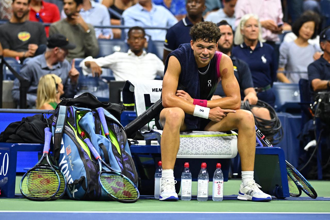 US Open - Quarter Final Shelton v Tiafoe