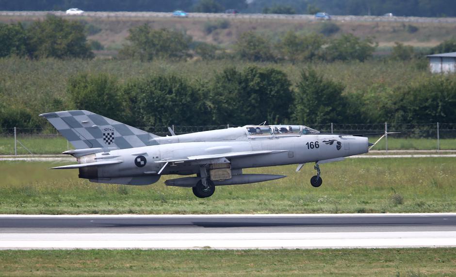 Tri borbena aviona F-16 Barak Izraelskog ratnog zrakoplovstva sletjela na Pleso