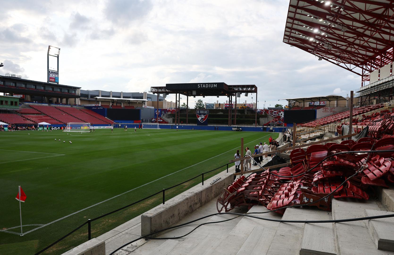 Iako se stadion Toyota u Frisco, gdje reprezentacija trenira, trenutno nalazi usred opsežnih radova, švedski nogometaši nastavili su s redovnim treninzima prema predviđenom rasporedu.