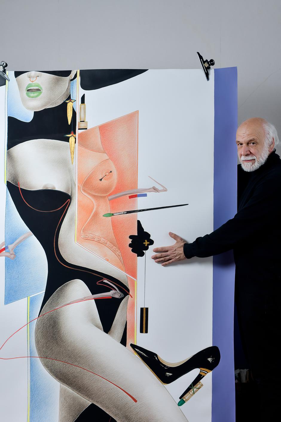 Izložba "Mit mode" Dimitrija Popovića