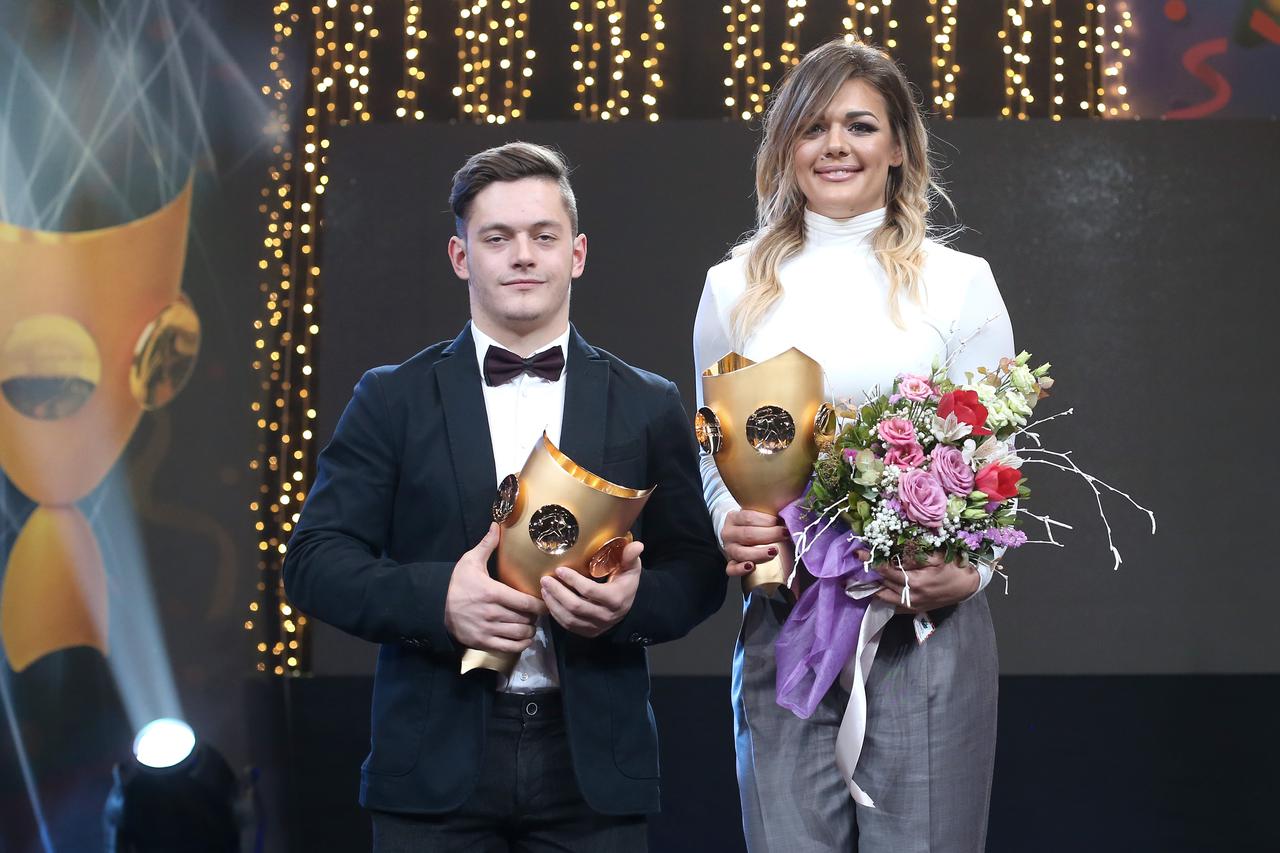 Tin Srbić i Sandra perković