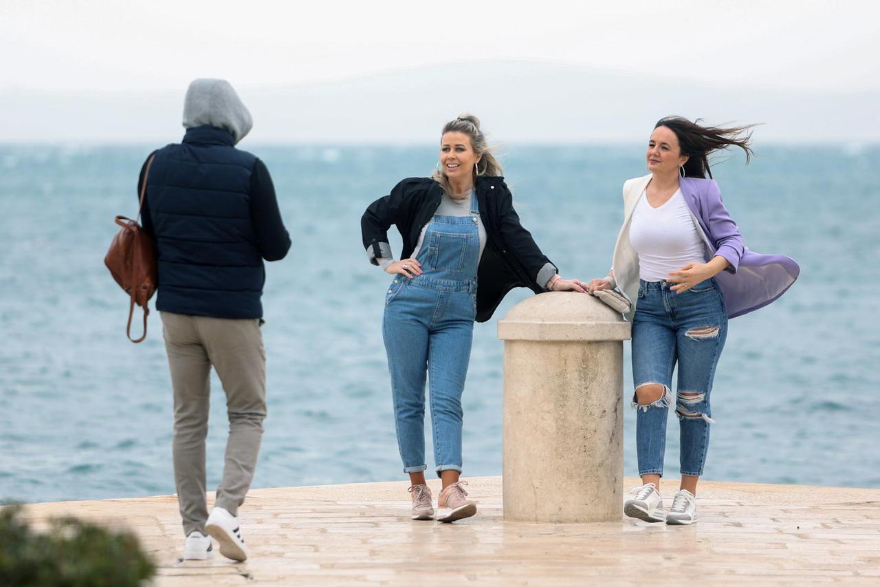 Split: Jako jugo nije smetalo turistima pri razgledavanju grada