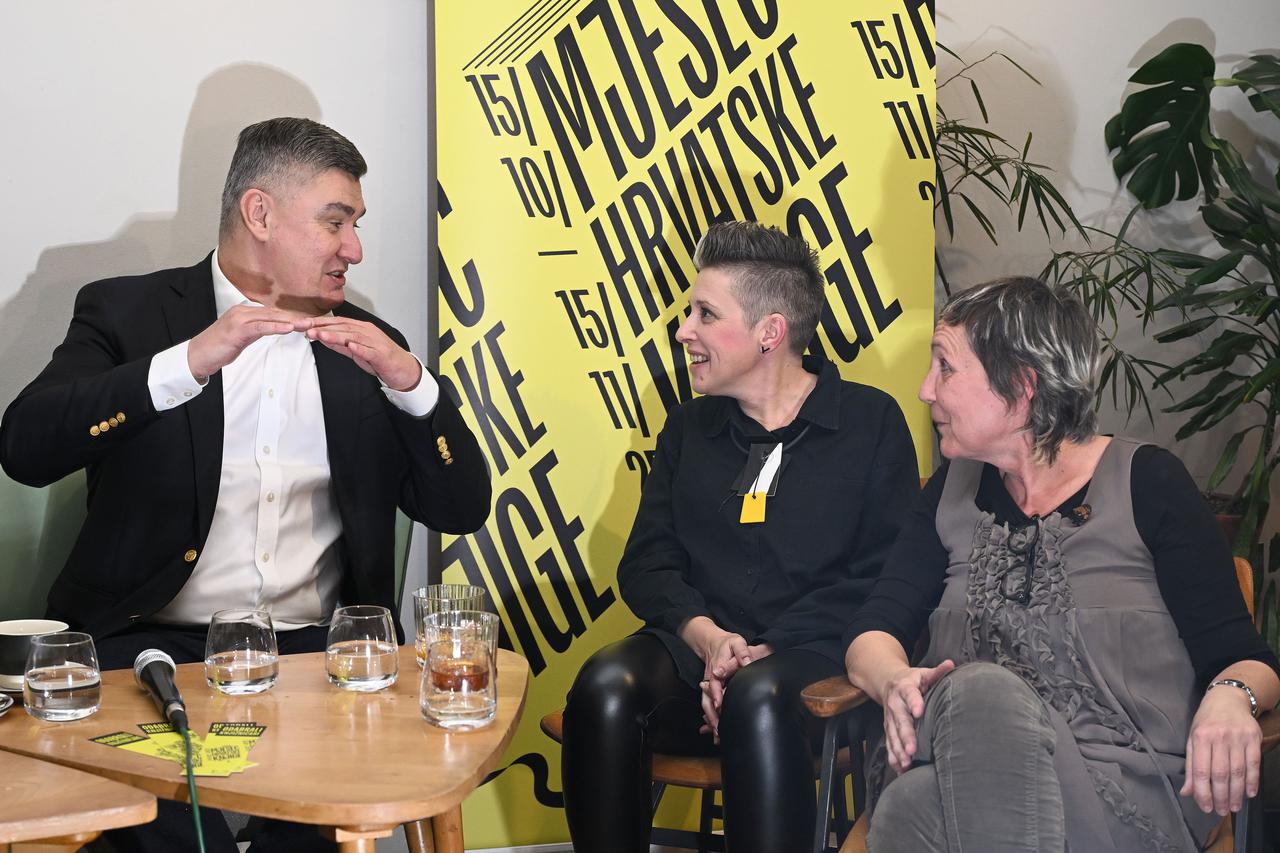 Zagreb: Zoran Milanovic na storytelling veceri u Botanicaru