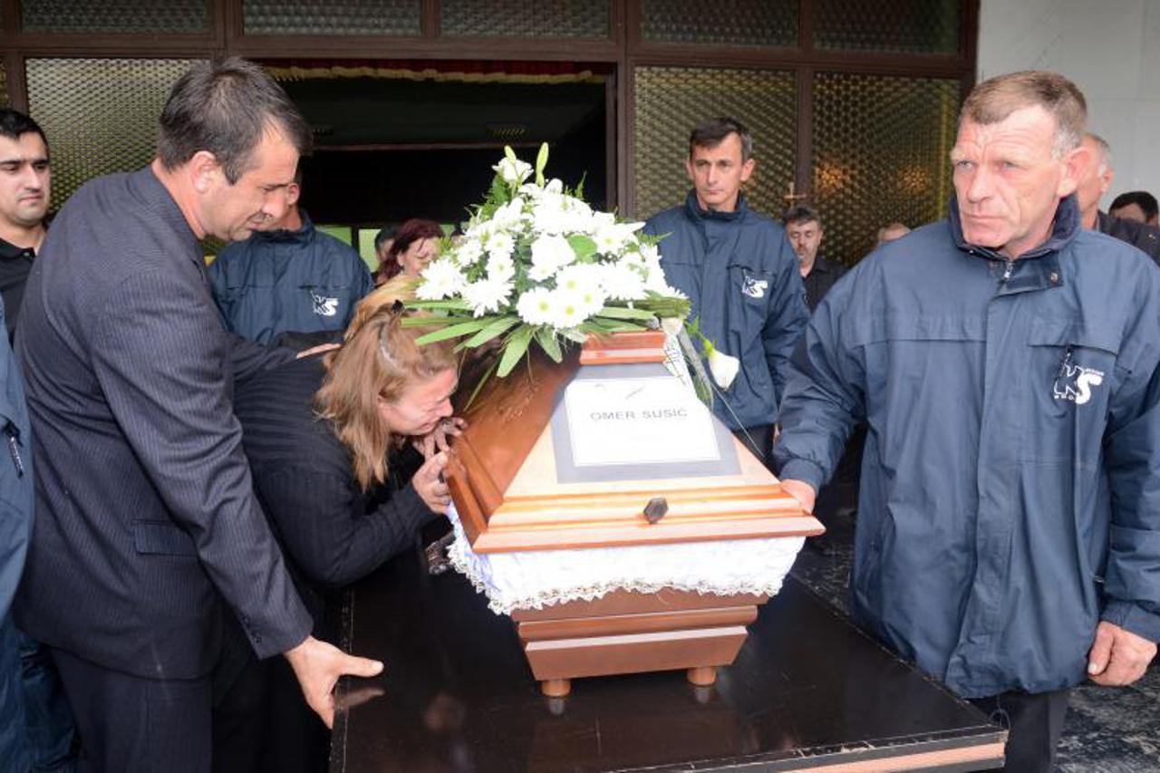 Omer Sušić,pogreb,Kutina