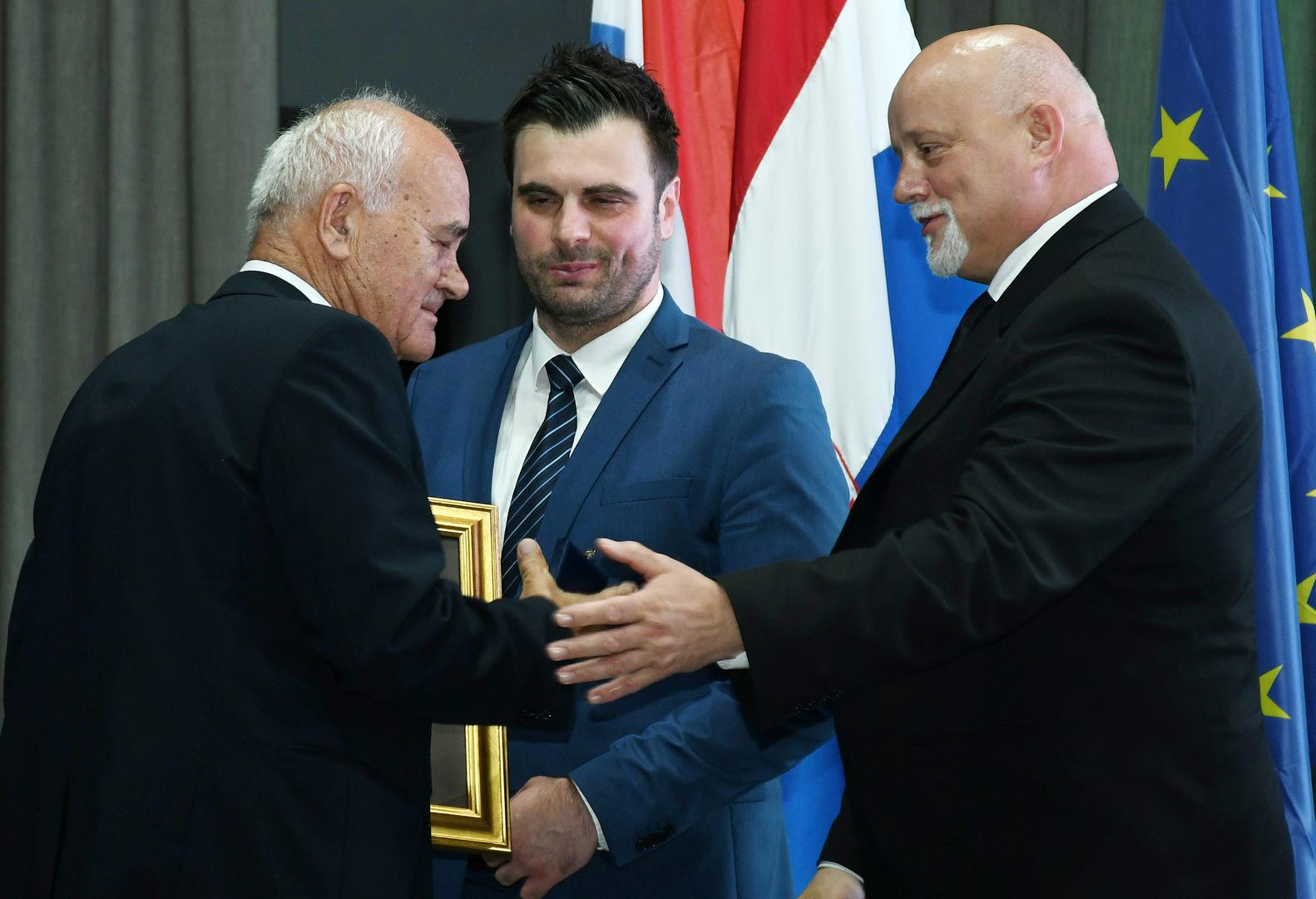 09.06.2022., Sisak - U Domu INA rafinerija nafte Sisak odrzana je svecana sjednica Zupanijske skupstine u povodu obiljezavanja Dana Sisacko-moslavacke zupanije.   Photo: Nikola Cutuk/PIXSELL