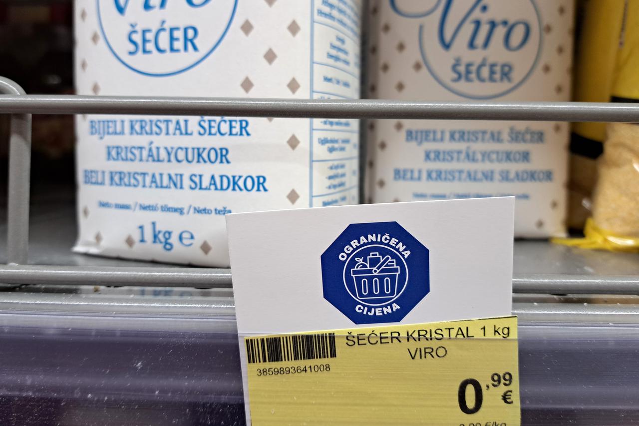 Šibenik: Stupio na snagu zakon o ograničenim cijenama 70 proizvoda