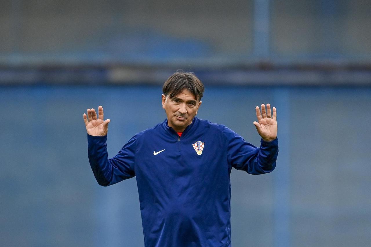 Zagreb: Hrvatski nogometni reprezetativci odradili trening