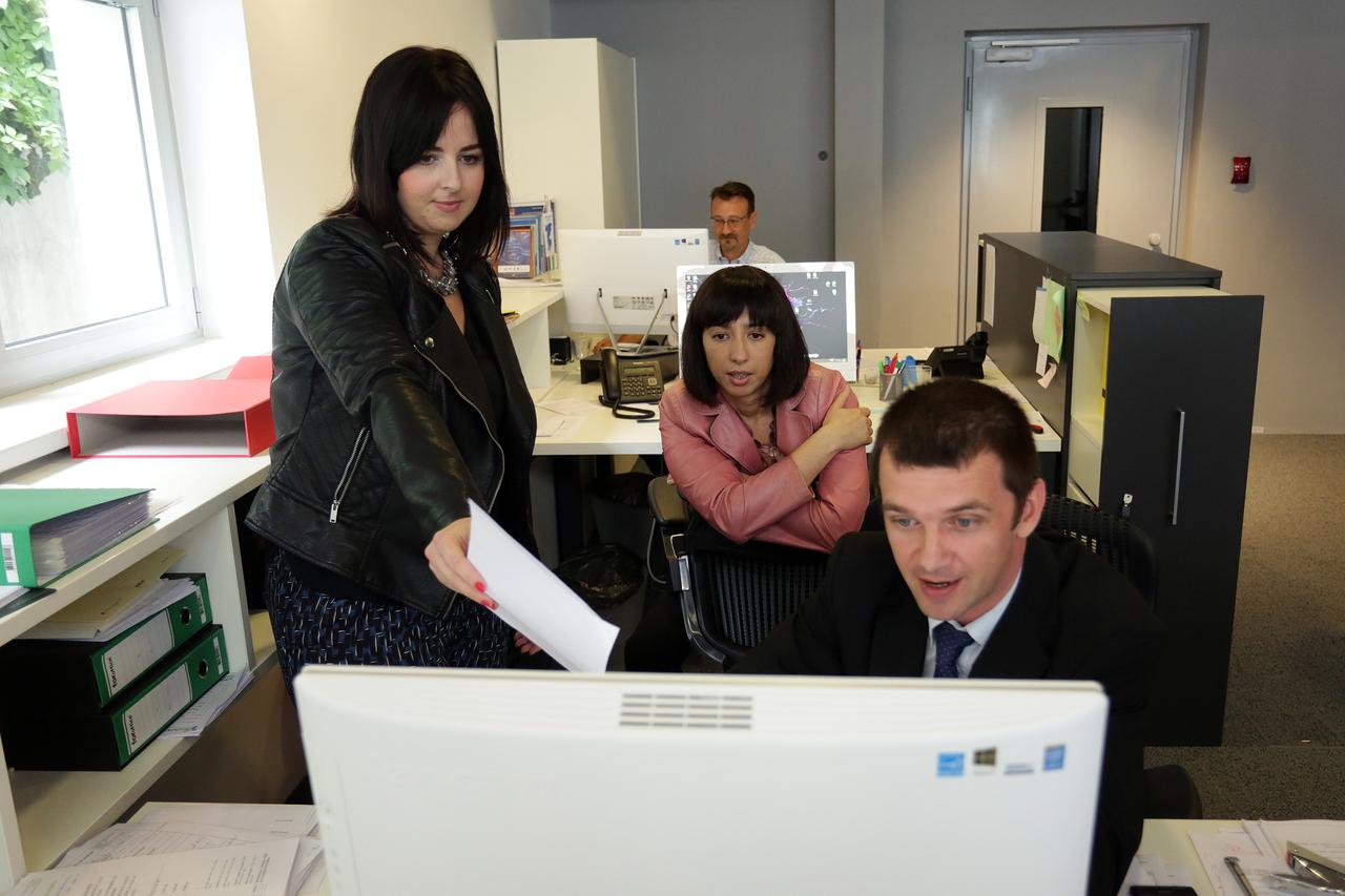 17.06.2015., Zagreb - Plavi ured za edukaciju, savjetovanje, programe potpore i promicanje poduzetnicke kulture. Photo: Borna Filic/PIXSELL