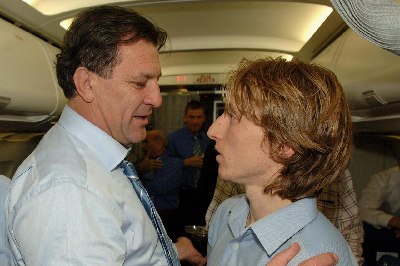 Zagreb: Zdravko Mamić i Luka Modrić