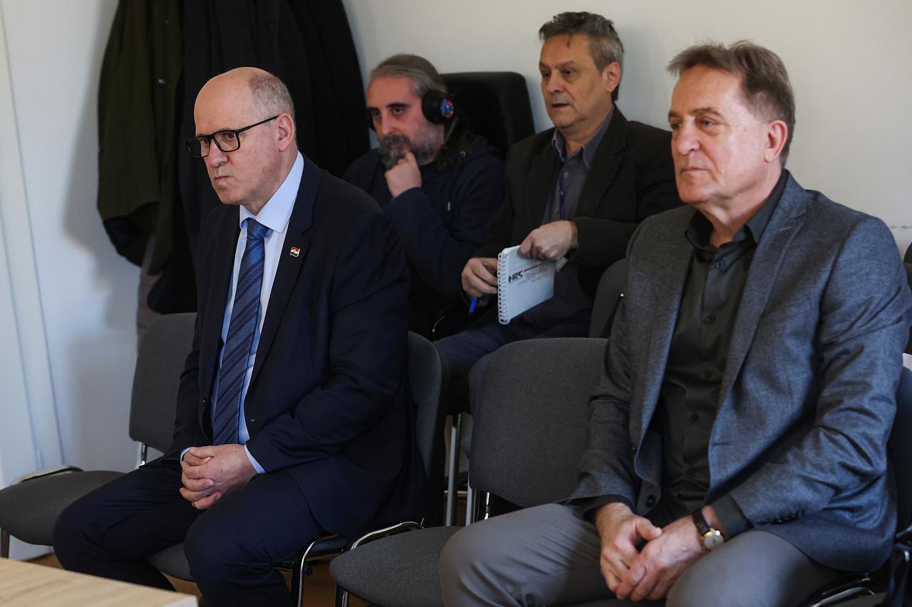 Zagreb: Ministar Branko Bačić svjedočio na suđenju Božidaru Kalmeti