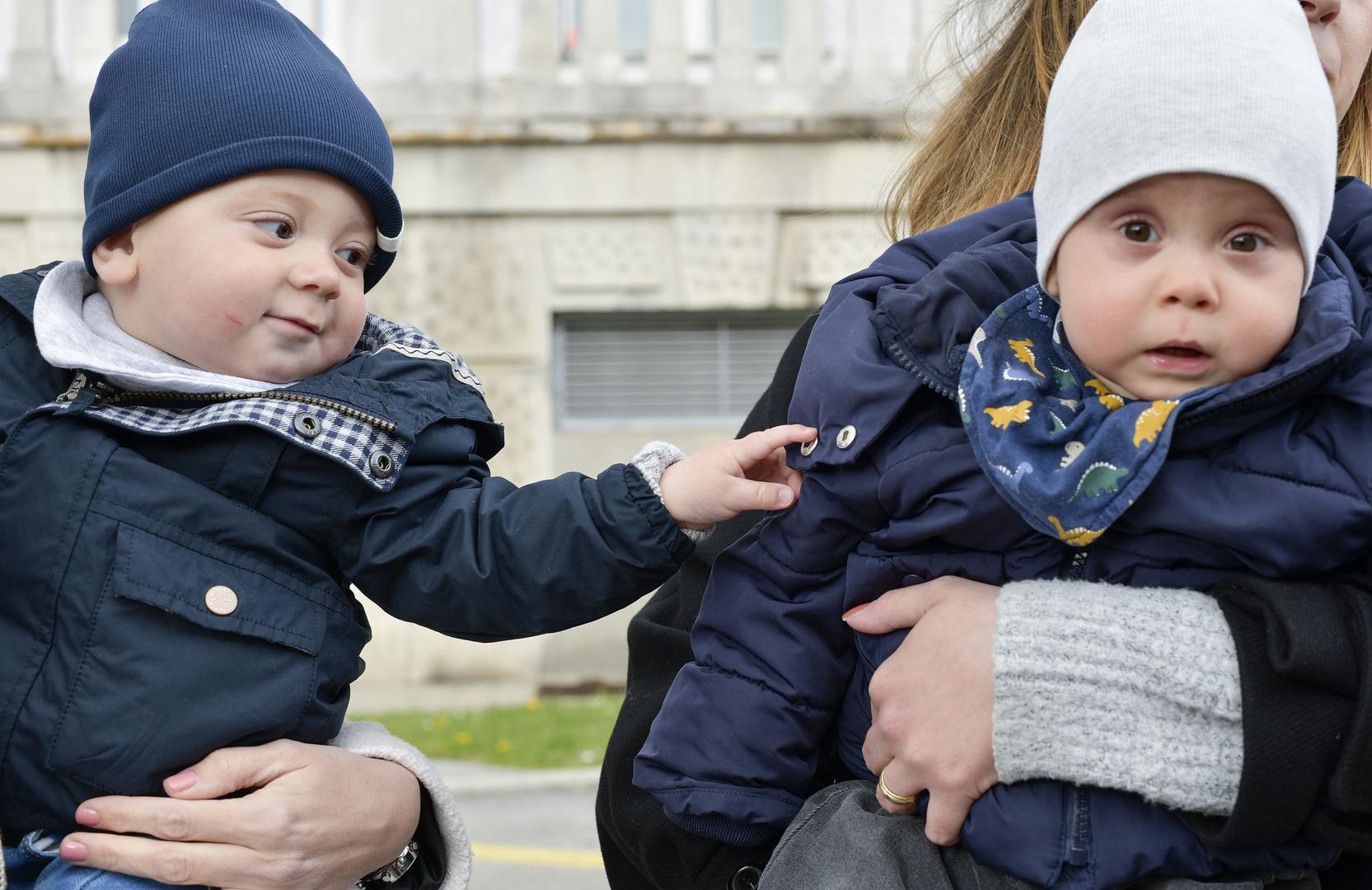 19.03.2021., Zagreb- Rodilje i bebe koje su za vrijeme zagrebackog potresa bile u Petrovoj bolnici.
Photo: Sandra Simunovic/PIXSELL