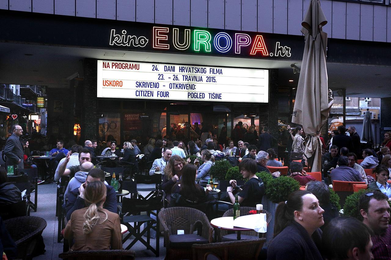 23.04.2015., Zagreb - U kinu Europa otvoreni su Dani hrvatskog filma.   Photo: Zarko Basic/PIXSELL